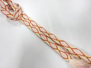 有職組紐　正絹　手組帯締め